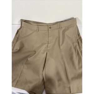 pga‎ tour golf shorts 38 mens Khaki Lot Of 2 L1